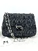sac bandoulière christian dior miss dior en cuir d'agneau noir