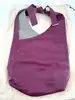 sac hobo gérard darel en cuir violet modèle kita tokyo