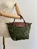 sac longchamp le pliage taille s vert kaki