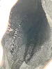 sac yves saint laurent mombasa en cuir noir avec anse corneen bois sous forme de corne