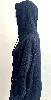veste à capuche dior en laine bleu marine et jacquard dior oblique habille l'intérieur