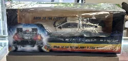 voiture retour vers le futur ii delorean lk coupe 1983 1/18 métal