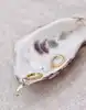 26618014 boucles d'oreilles créoles avec perles synthétiques oxydes