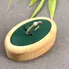 31612 bague perlée avec une perle synthétique