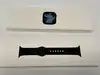 apple watch series 11 gps 46mm boitier en aluminium gris sidéral avec bracelet sport noir m/l