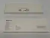 apple watch series 11 gps 46mm boitier en aluminium gris sidéral avec bracelet sport noir m/l