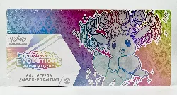 asmodee pokémon ev8.5 : coffret super premium collection 10 min extension de jeu de carte