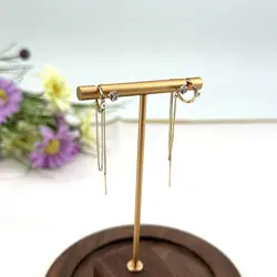 boucles d'oreilles enfileurs avec oxydes