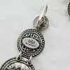 boucles d'oreilles gas bijoux pendantes argentées