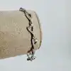 bracelet avec motifs coeurs ornés de strasse260718767 argent 925 millième (22 ct) 7,56g