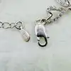 bracelet avec motifs coeurs ornés de strasse260718767 argent 925 millième (22 ct) 7,56g