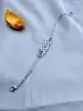 bracelet en argent 'infini' avec zirconias argent 925 millième (22 ct) 5,31g