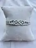 bracelet en argent 'infini' avec zirconias argent 925 millième (22 ct) 5,31g