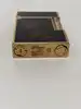briquet s.t dupont laque de chine en plaqué or