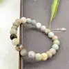 brpi bracelet élastiqué en pierre amazonite d8mm
