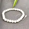 brpi bracelet élastiqué en pierre de lune d6mm
