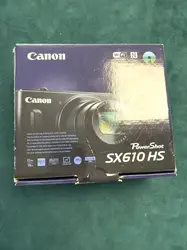 canon powershot sx610 hs - appareil photo numérique - compact - 20.2 mp - 1080p - 18x zoom optique - wi - fi, nfc - noir