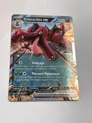 carte pokémon crocorible ex 055/086