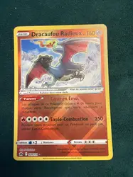carte pokémon dracaufeu radieux 020/159