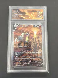 carte pokémon entei v 213/172 japonaise gradée collect aura 10