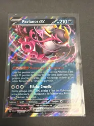 carte pokémon favianos ex 142/217