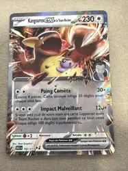 carte pokémon kangourex ex de la team rocket 162/217