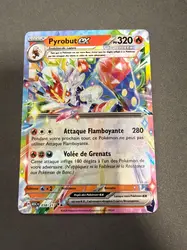 carte pokemon pyrobut ex 038/217