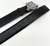 ceinture versace medusa en cuir de veau noir avec boucle argenté dcu4140.dvt91 taille 95