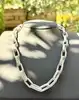 chaîne en argent grosse maille forçat l45cm argent 925 millième (22 ct) 81,46g