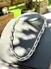 chaîne en argent grosse maille forçat l45cm argent 925 millième (22 ct) 81,46g