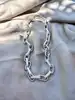 chaîne en argent grosse maille forçat l45cm argent 925 millième (22 ct) 81,46g