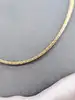 chaîne maille fine palmier or 375 millième (9 ct) 2,74g