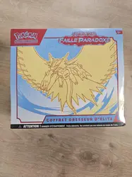 coffret dresseur d'élite etb pokémon faille paradoxe ev04 ecarlate et violet