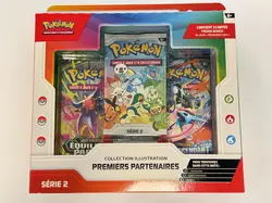 coffret premiers partenaires série 2 pokémon collection illustration
