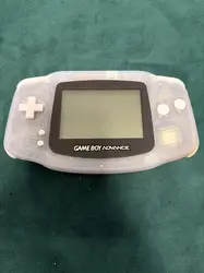 console nintendo console gameboy advance agb-001 translucide