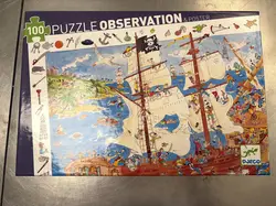 djeco puzzle 100 pièces les pirates