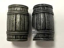 figurines en plomb soldats de la grande armée napoléonienne - 2 barriques