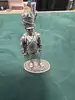 figurines en plomb soldats de la grande armée napoléonienne - cheval d'attelage d'artillerie avant droit, artilleur à pied de la g