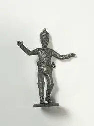figurines en plomb soldats de la grande armée napoléonienne - conducteur d'artillerie