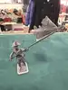 figurines en plomb soldats de la grande armée napoléonienne - voltigeur de la ligne, drapeau autrichien porté par le voltigeur de 