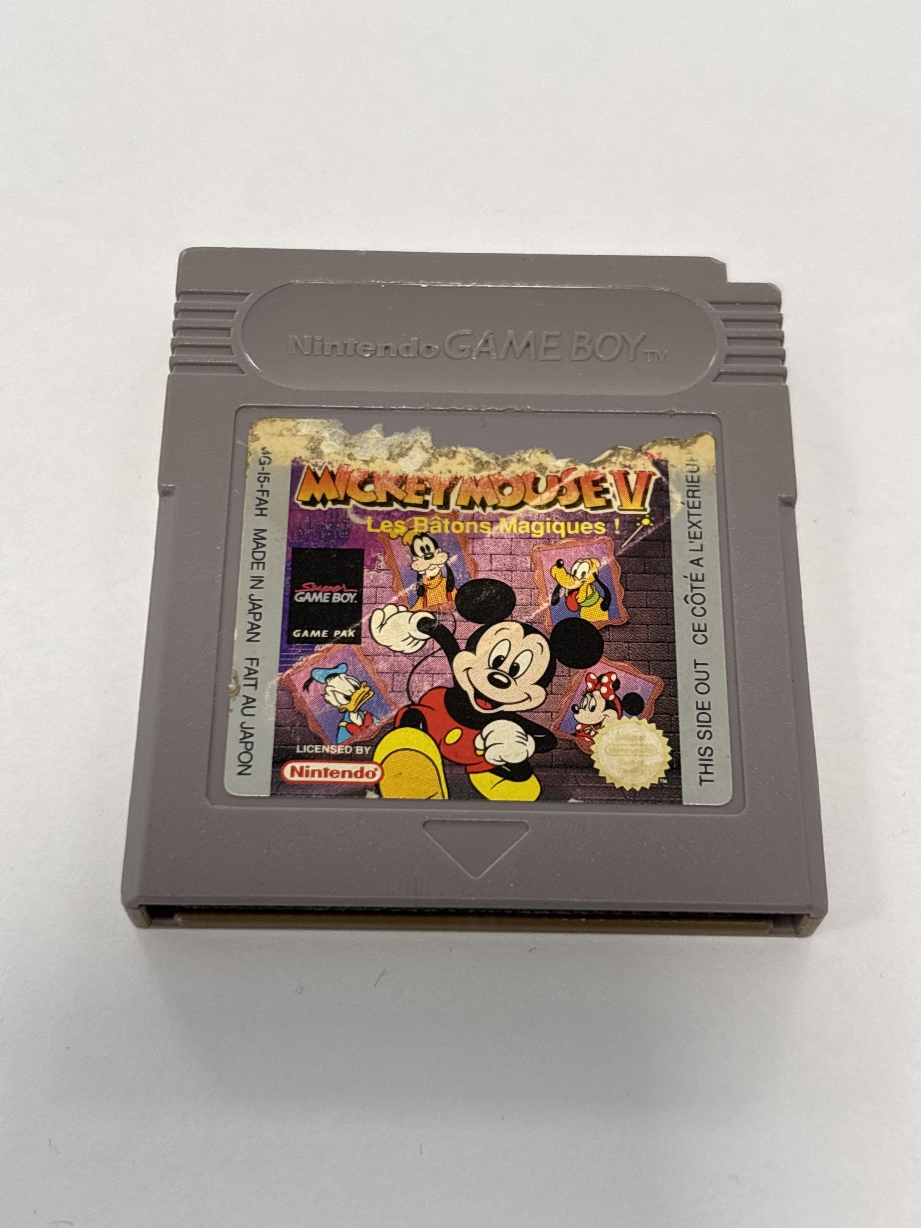 JEU GAMEBOY GB MICKEY MOUSE V