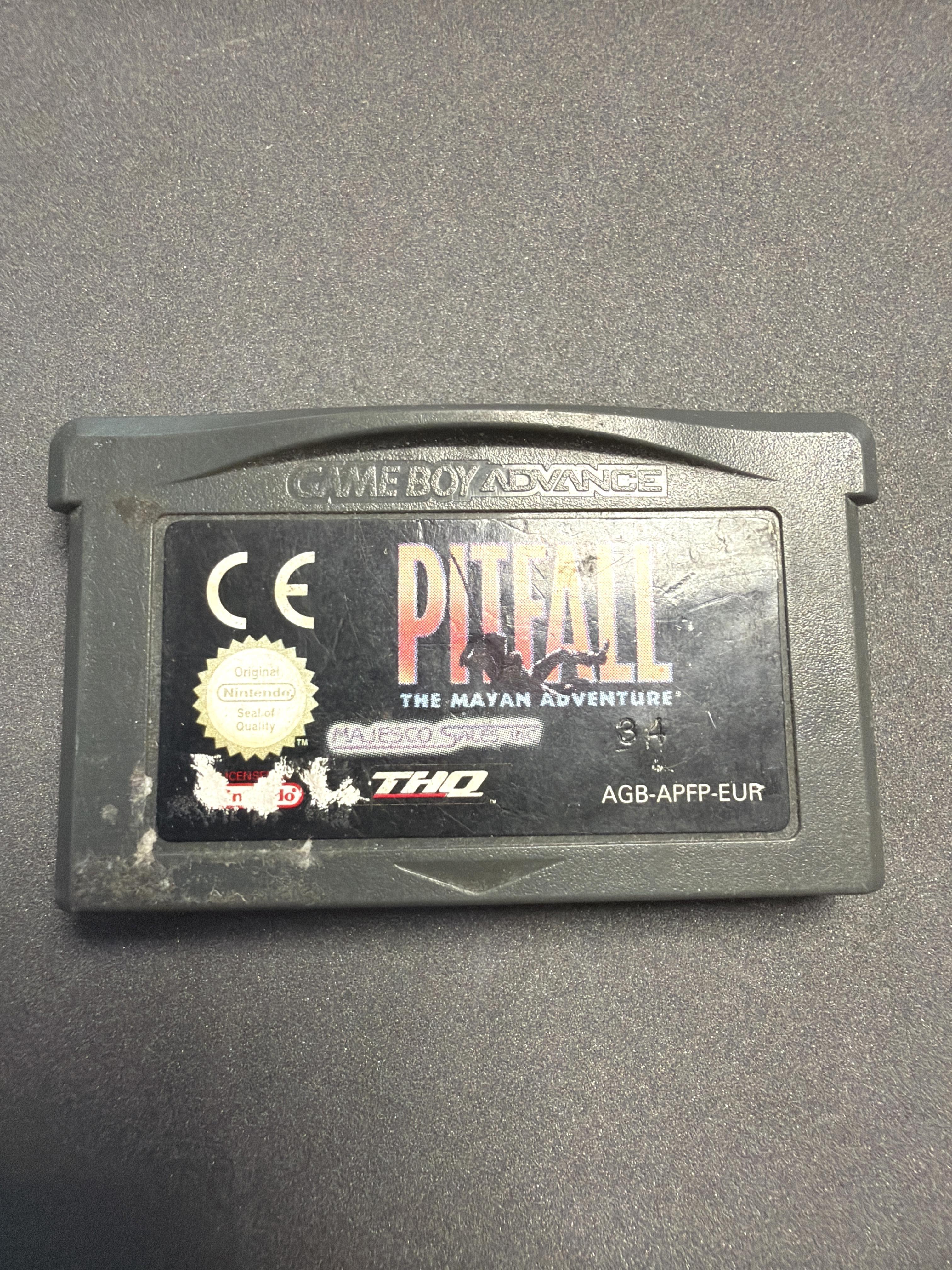 Jeu GBA Pitfall: The Mayan Adventure