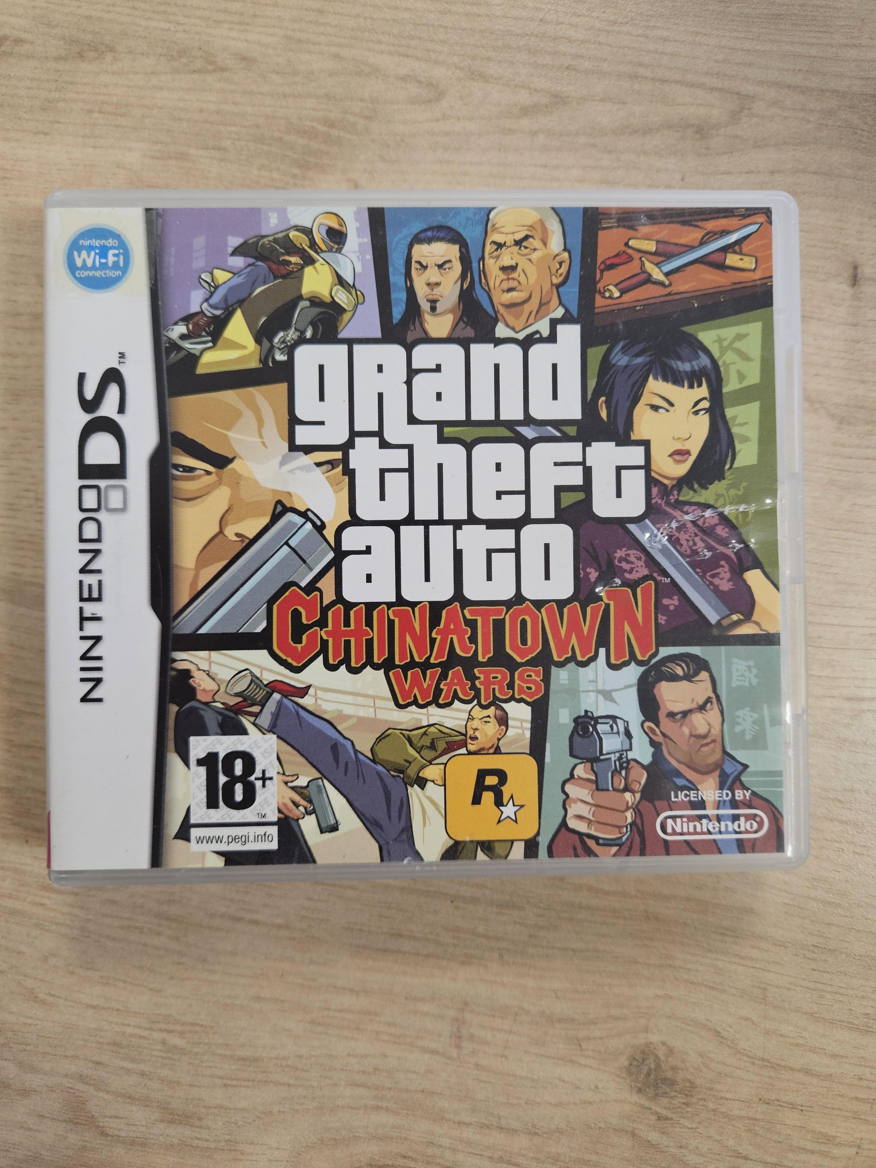 Jeu Nintendo Ds Grand Theft Auto Chinatown Wars