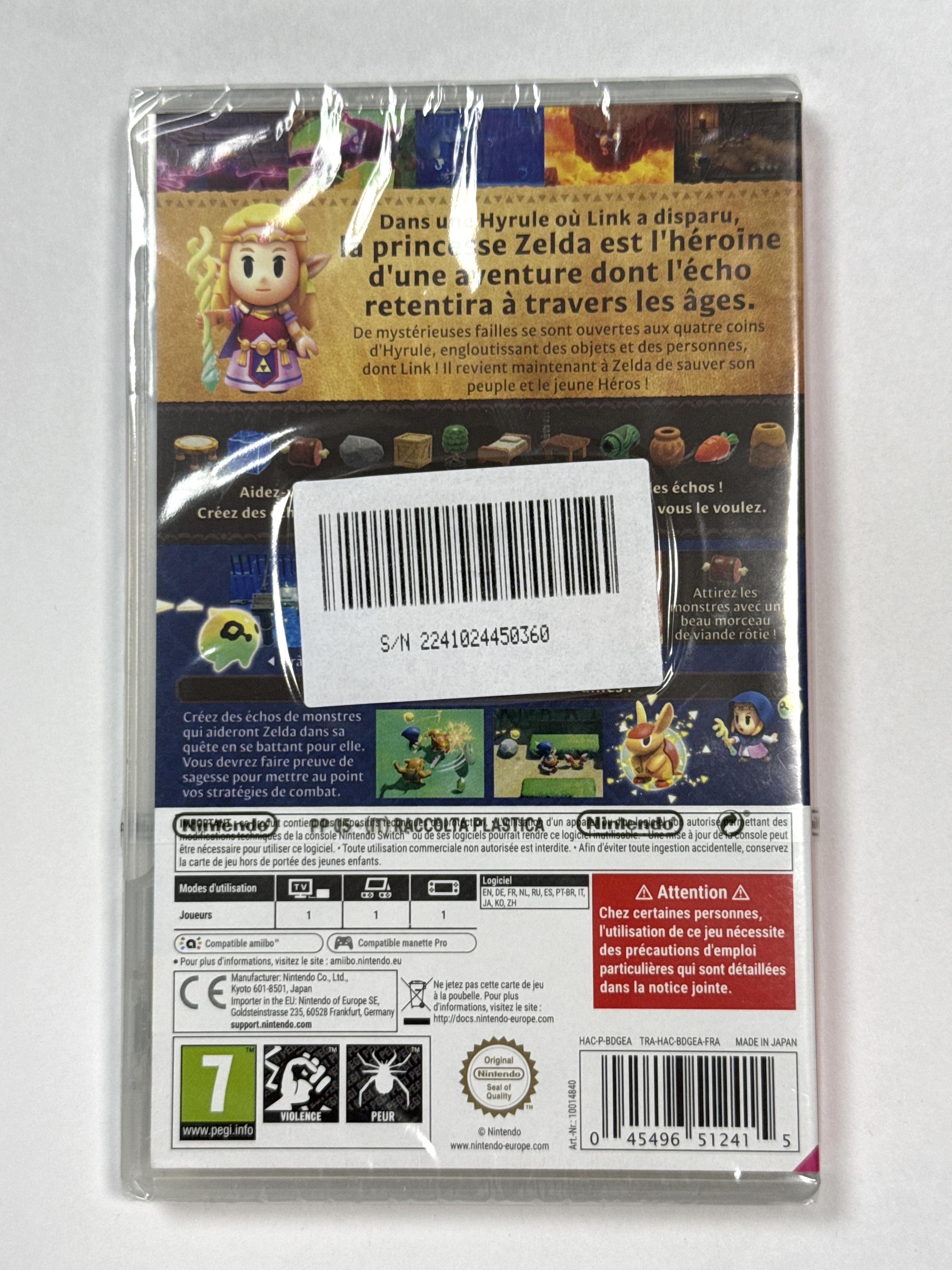 Jeu Nintendo Switch The Legend of Zelda : Echoes of Wisdom 