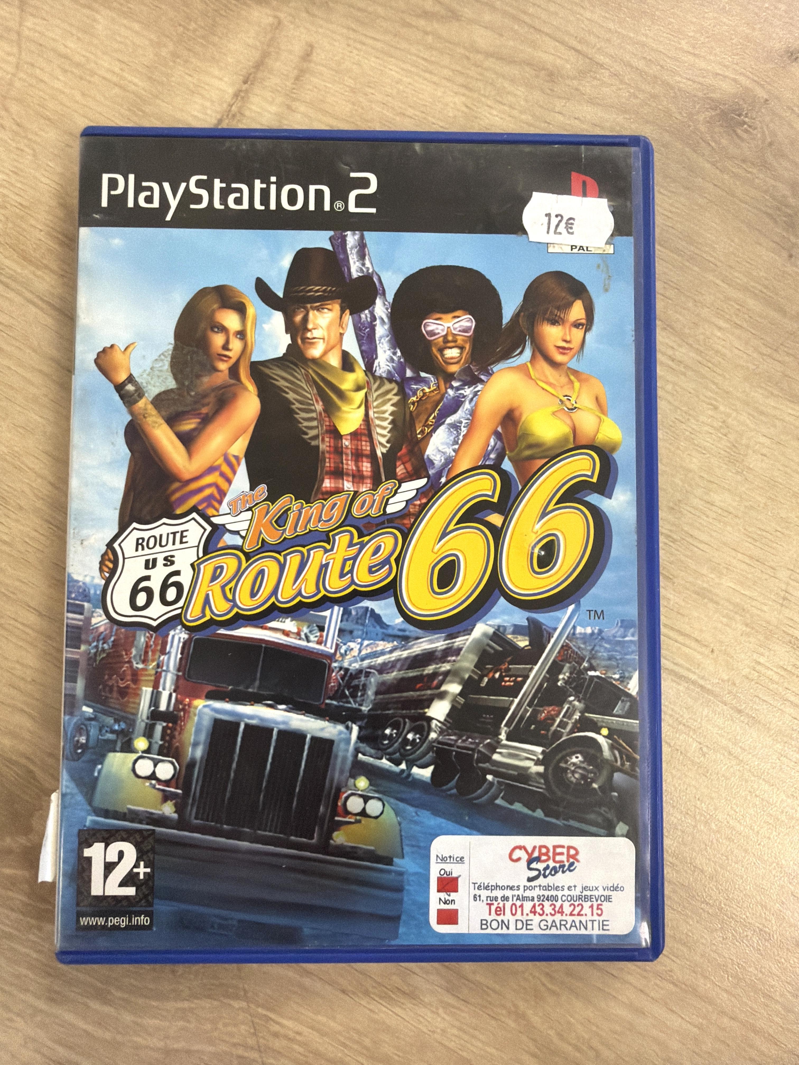 Jeu PS2 The King Of Route 66