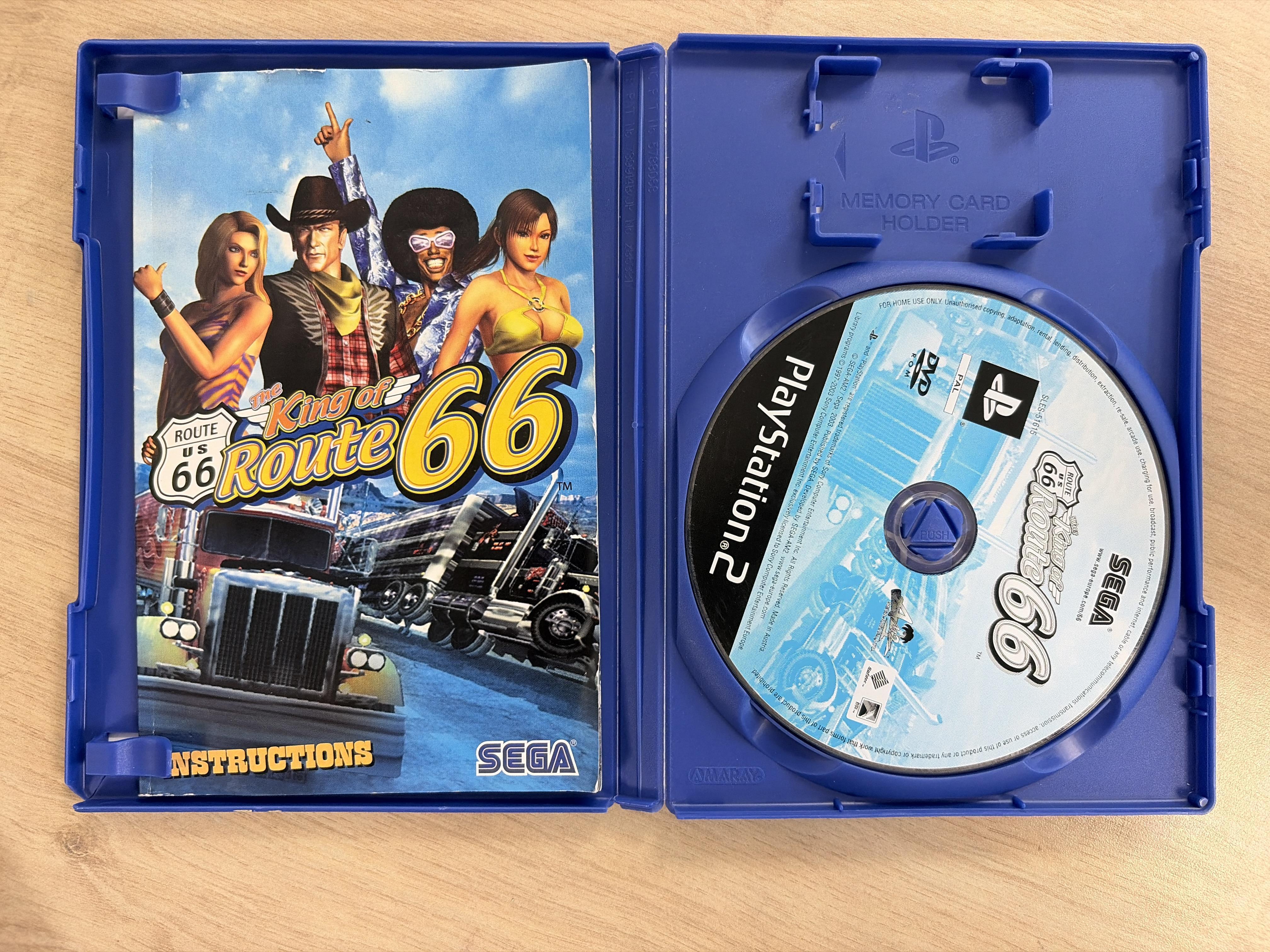Jeu PS2 The King Of Route 66