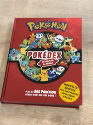 livre pokemon - pokedex intégrale ned 2017