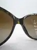 lunettes de soleil chanel 5229q écaille branches cuir & logo cc verres polarizés