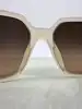 lunettes de soleil chanel ch5505 carrées pour femme monture beige et verres bruns