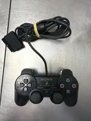 manette de jeu sony dualshock 2 noir